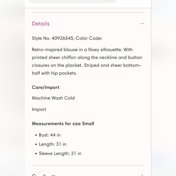 Free People "hearts and colors" blouse - Picture 8 of 8